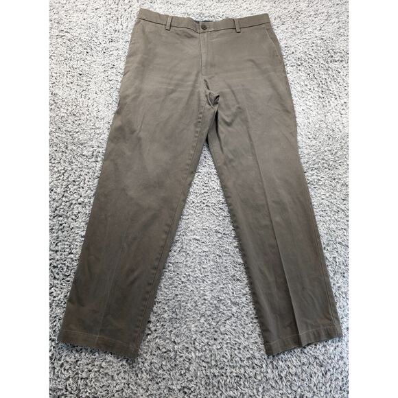 Dockers Pants Men 36x32 Gray Workwear Straight Classiccore Minimalist Preppy - Picture 3 of 10